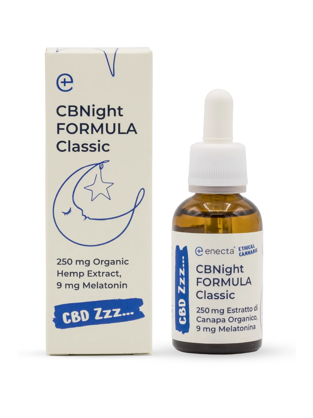 CBNight Classic 30 ml - confezione e flacone