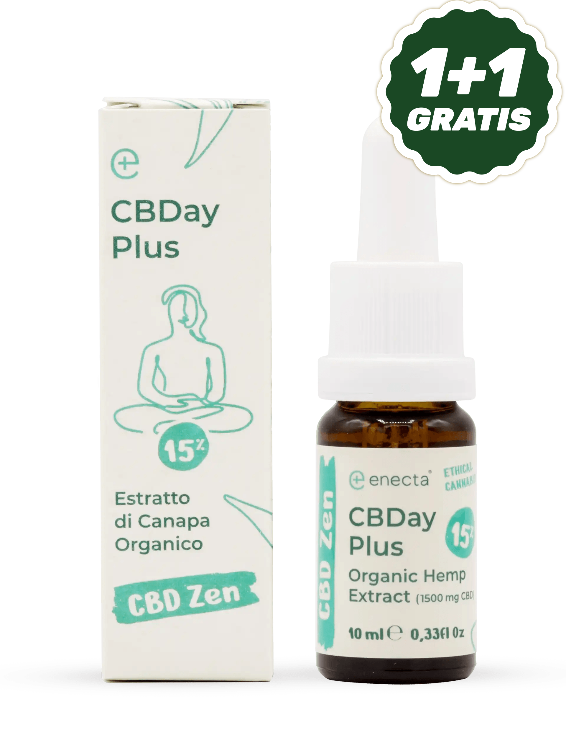 Olio di CBD full spectrum 15% - 10ml