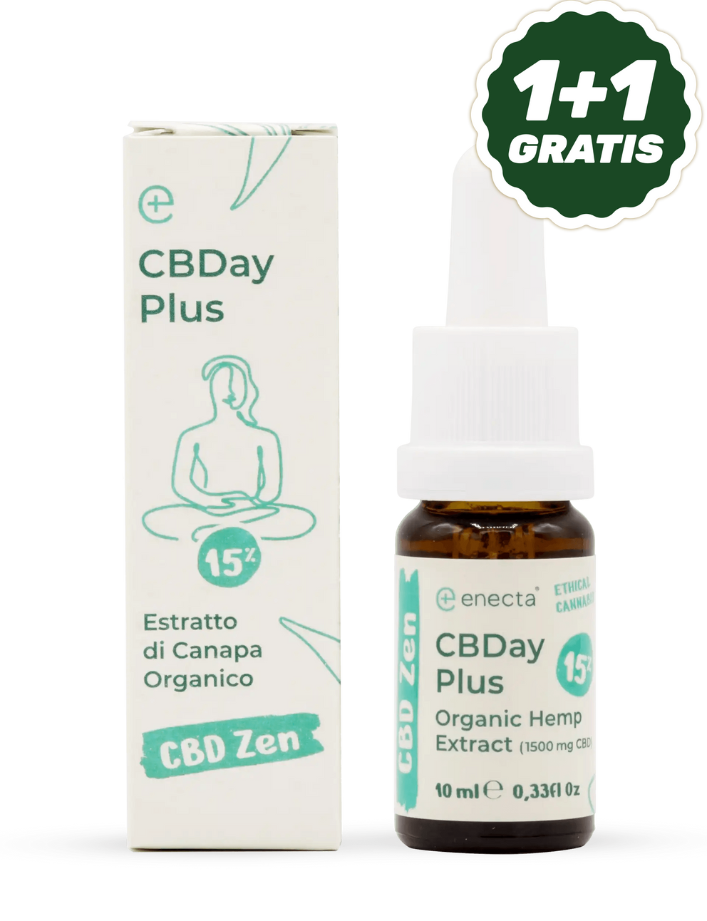 Olio di CBD full spectrum 15% - 10ml