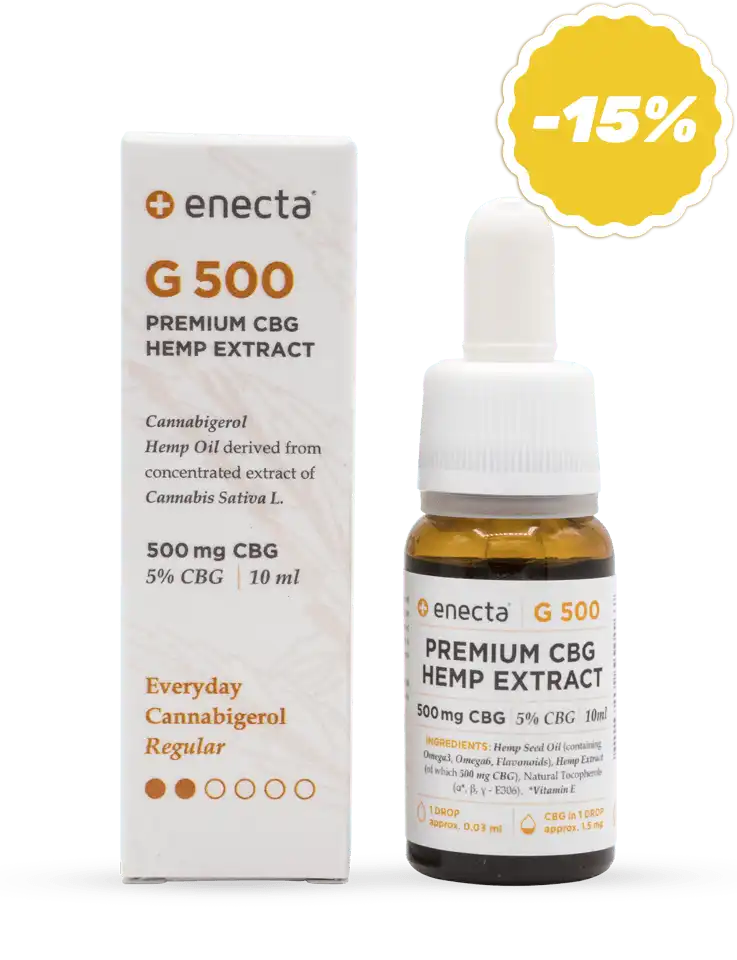 Olio di CBG 5% - 500mg