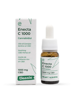 C1000 olio lenitivo CBD 10% 10 ml - confezione e flacone
