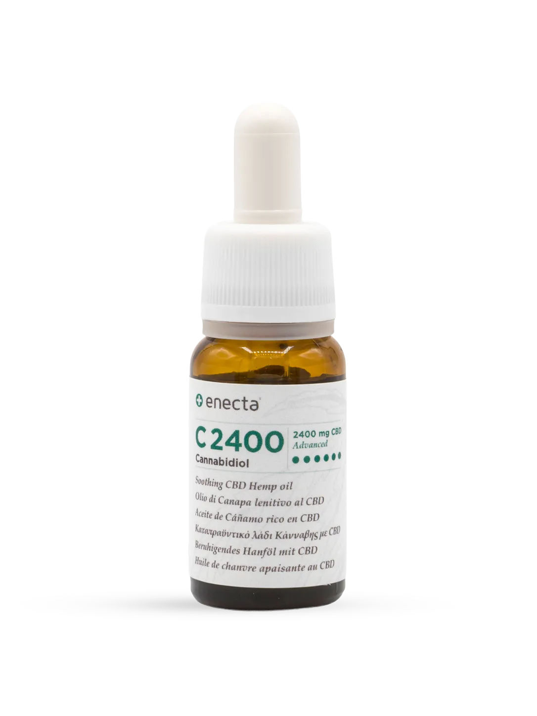 C2400 olio lenitivo CBD 24% 10 ml - flacone