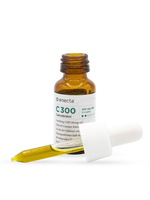 C300 olio lenitivo CBD 3% 10 ml - flacone, vista laterale