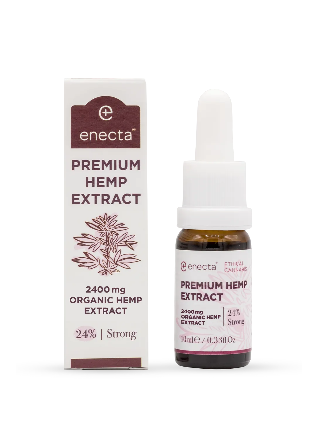 Olio CBD Premium 24% 10 ml - confezione e flacone