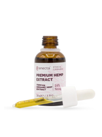 Olio CBD Premium 24% 30 ml - flacone, vista laterale