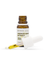 Olio CBD Premium 3% 10 ml - flacone, vista laterale