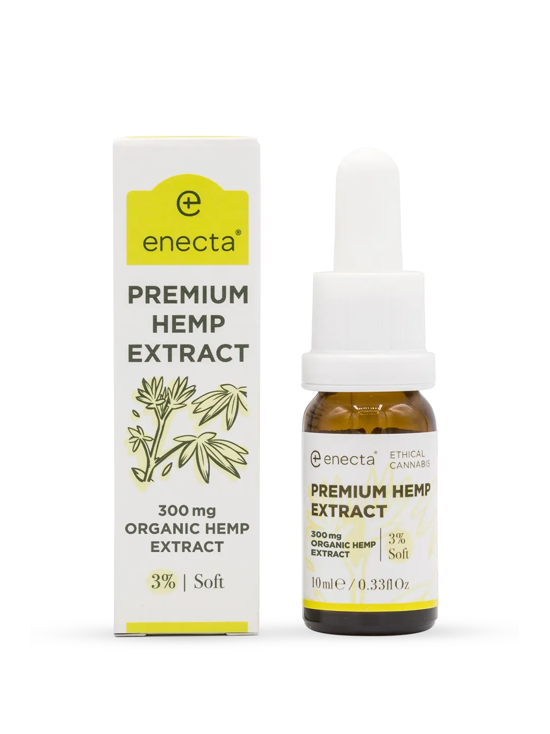 Olio CBD Premium 3% 10 ml - confezione e flacone