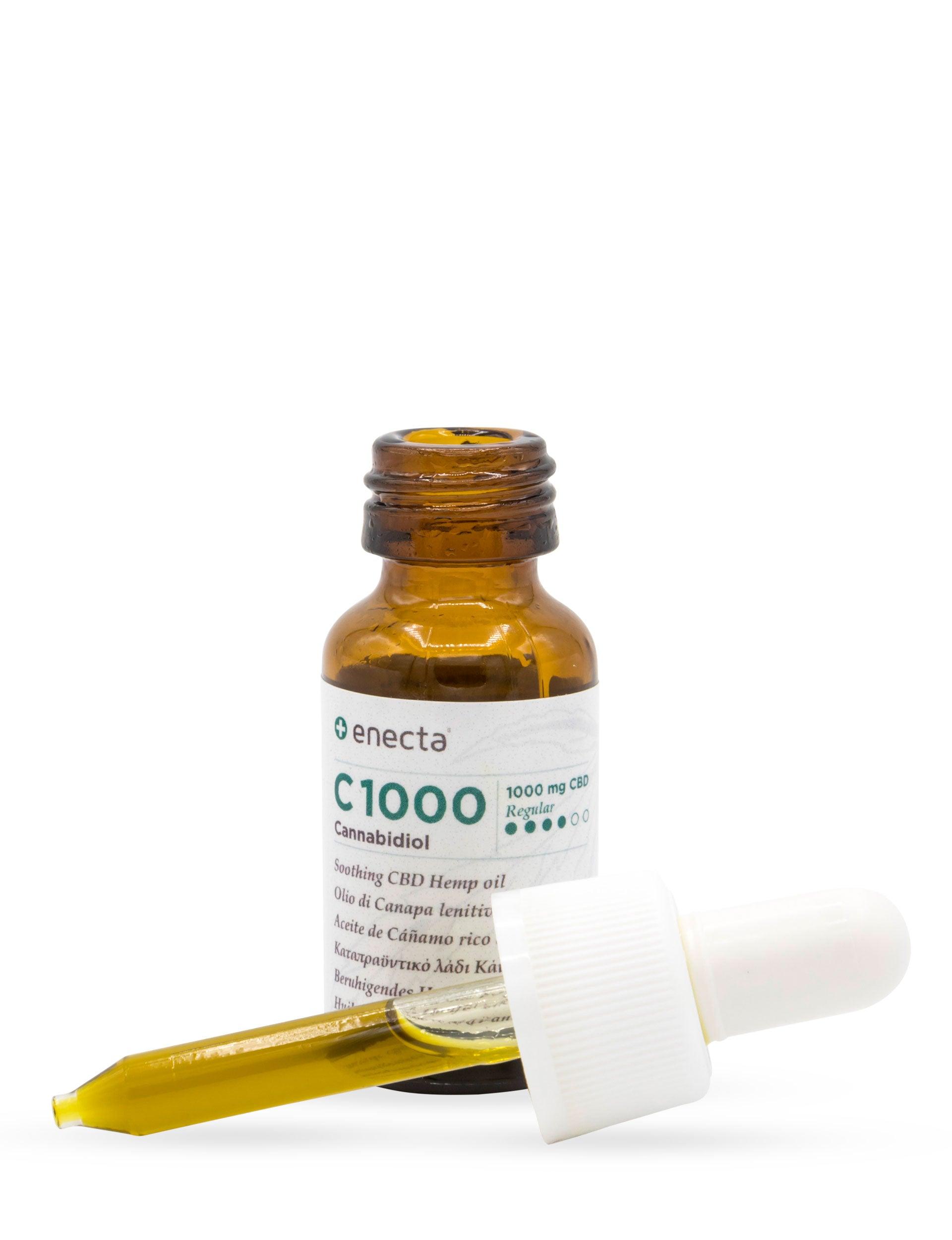 C1000 - Olio lenitivo al CBD 10% - Enecta.it