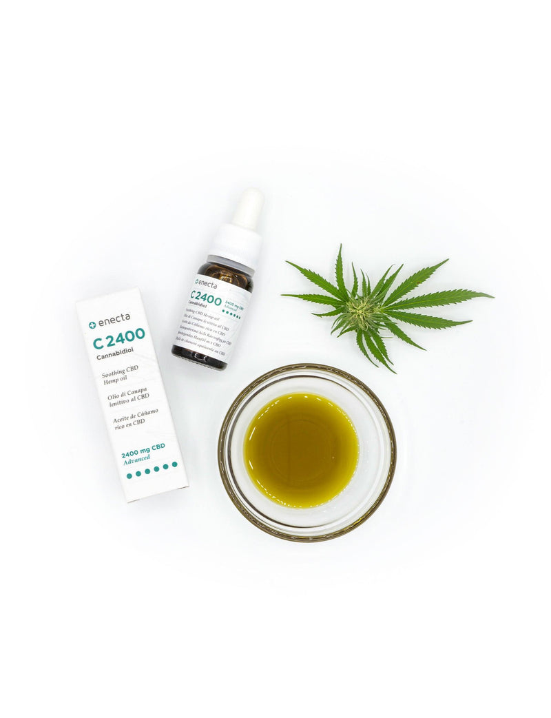 C2400 - Olio lenitivo al CBD 24% - 10ml - Enecta.it