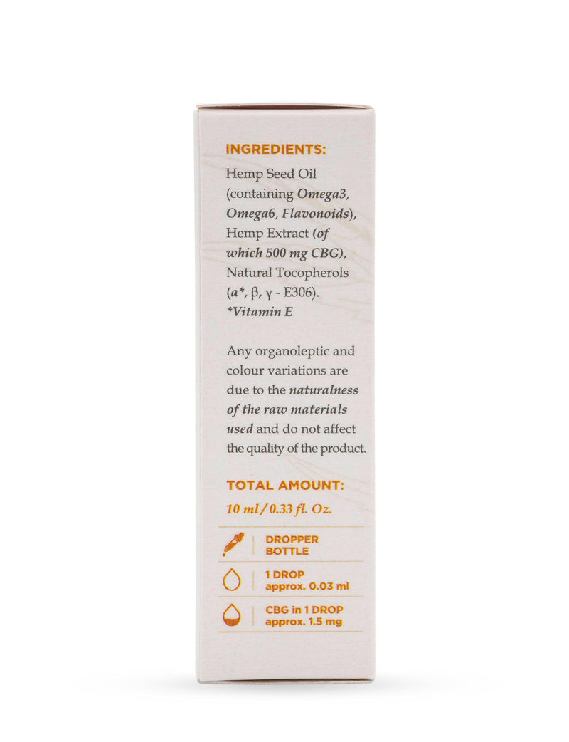 Olio di CBG 5% - 500mg - Enecta.it
