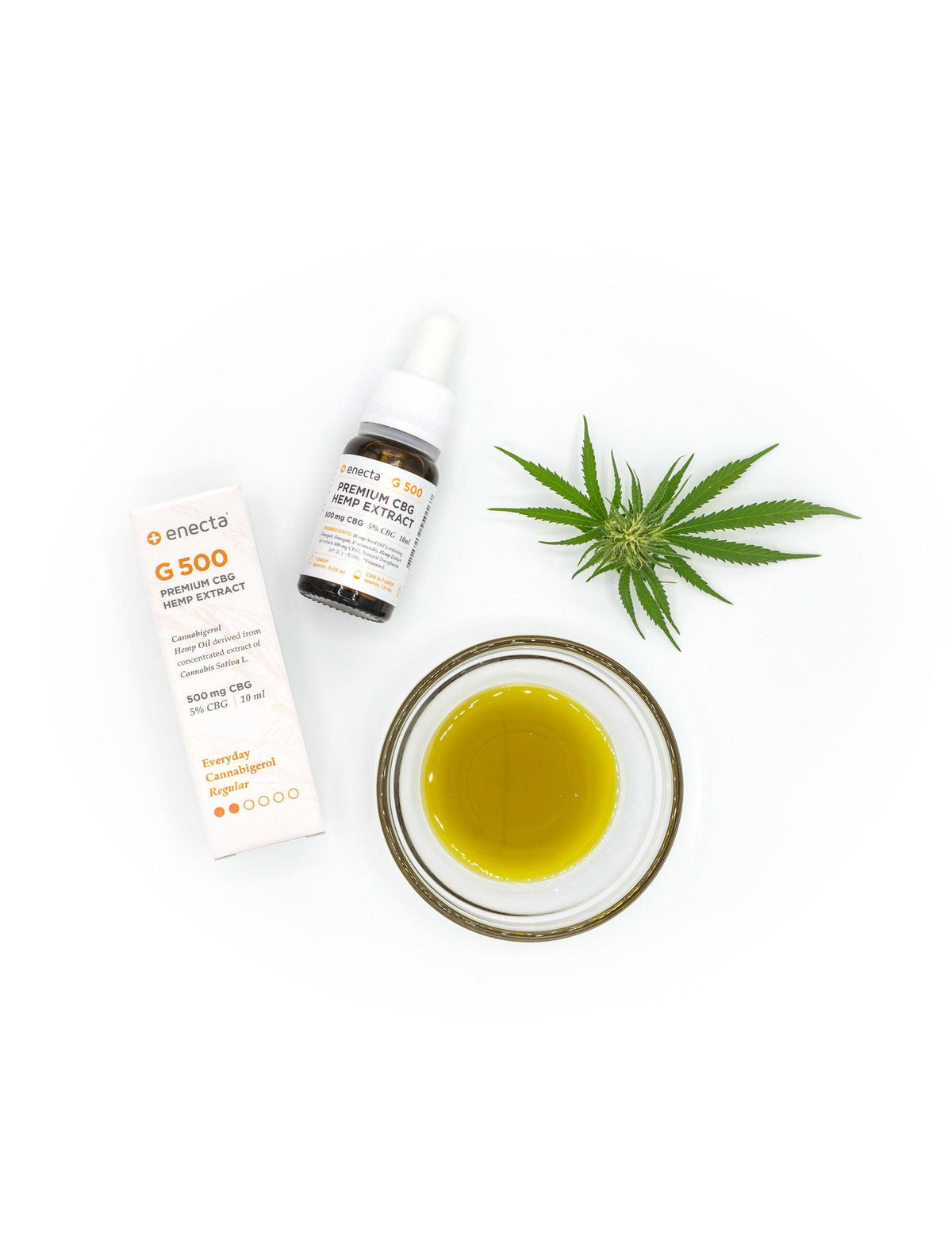 Olio di CBG 5% - 500mg - Enecta.it