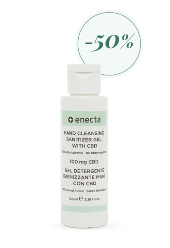 PROMO: Gel igienizzante mani - 100 mg CBD, 100 ml - Enecta.it