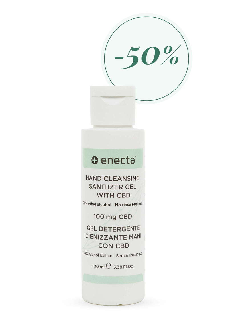 PROMO: Gel igienizzante mani - 100 mg CBD, 100 ml - Enecta.it